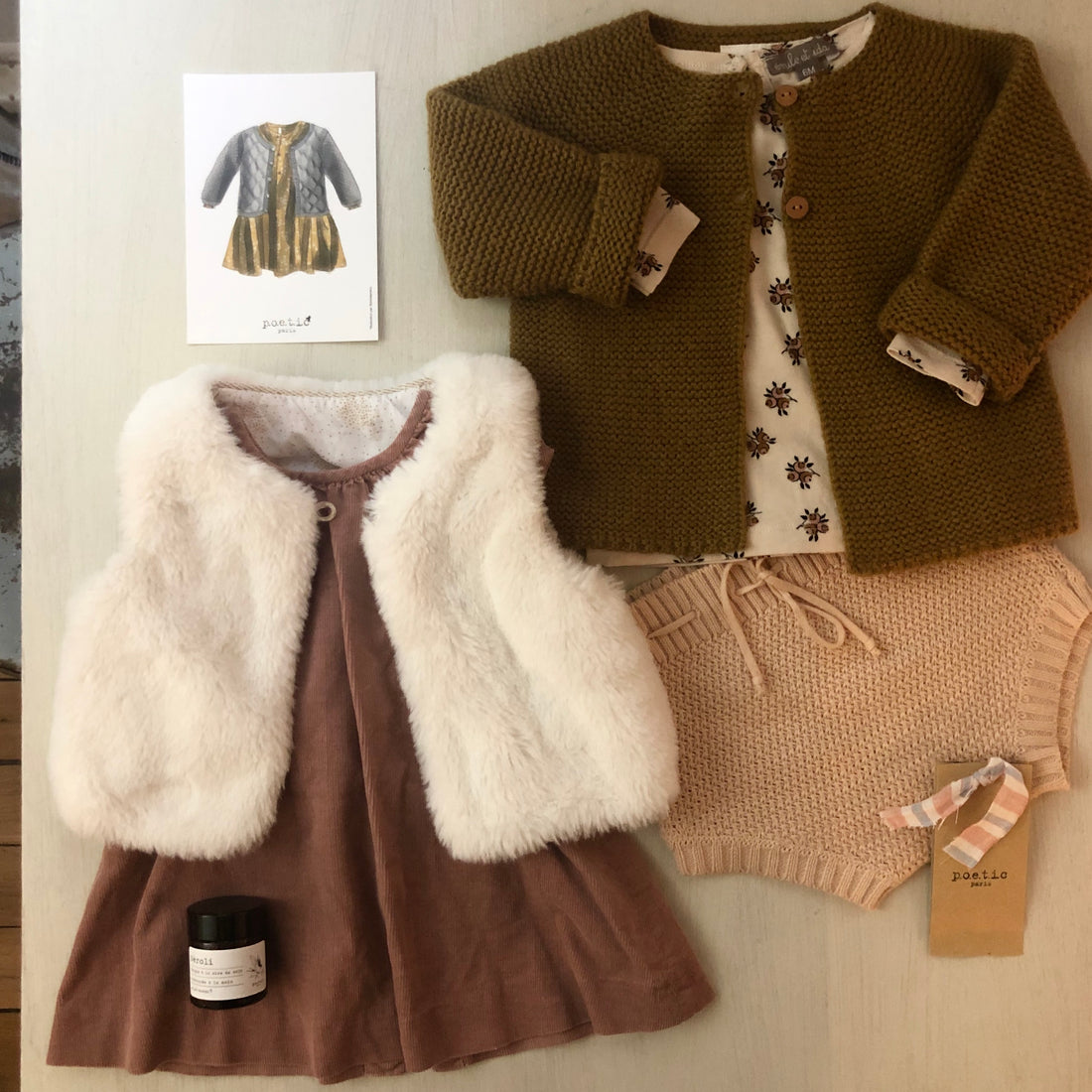 Grand Coffret 12M Hiver Fille